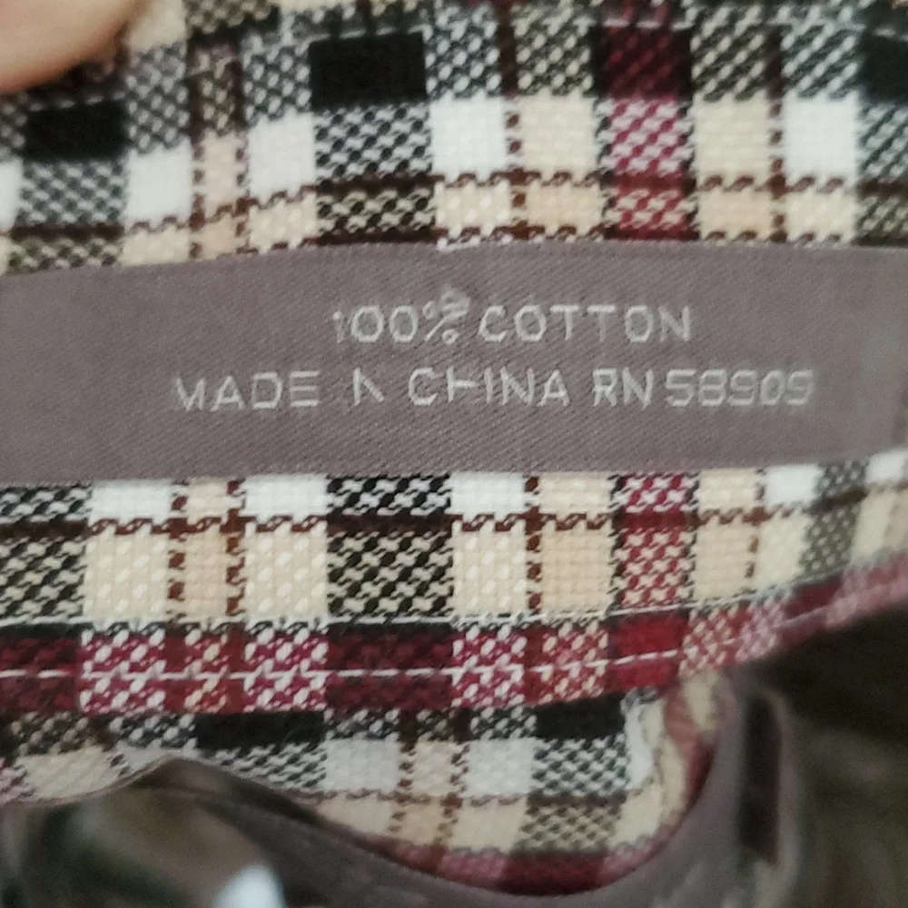 Daniel Cremieux signature collection. Plaid long sleeve shirt - Picture 7 of 7